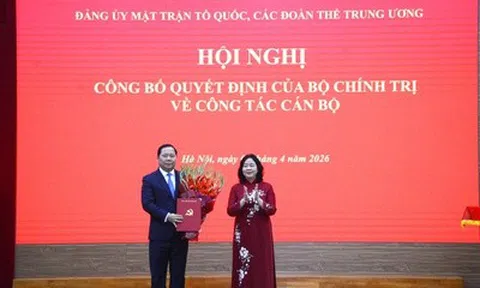 Ông Nguyễn Phi Long làm Phó Bí thư Thường trực Đảng ủy Mặt trận Tổ quốc, các đoàn thể Trung ương