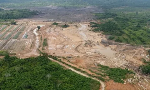 Tin mới vụ vỡ hồ Tân Lai làm bé gái tử vong