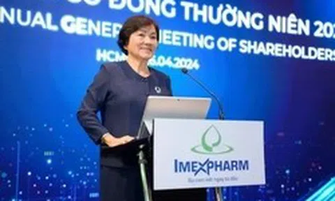 Nhiều lãnh đạo công ty dược Imexpharm bán cổ phiếu