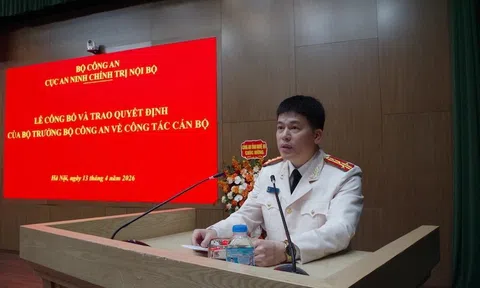 Đại tá Trần Hồng Quang làm Phó cục trưởng Cục An ninh chính trị nội bộ