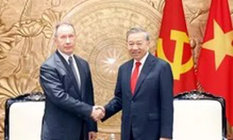 Tổng Bí thư, Chủ tịch nước Tô Lâm tiếp Giám đốc Cơ quan Vệ binh quốc gia Nga