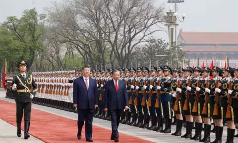 Tổng Bí thư Trung Quốc chủ trì Lễ đón Tổng Bí thư, Chủ tịch nước