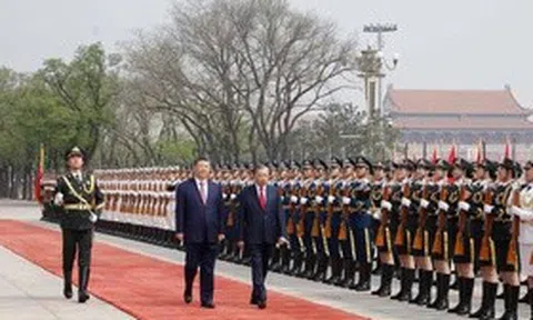 Trung Quốc bắn 21 loạt đại bác chào mừng Tổng Bí thư, Chủ tịch nước Tô Lâm