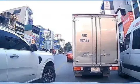 Phạt hơn 50 triệu đồng vụ tài xế xe 7 chỗ vượt ẩu, chèn ép trên đường