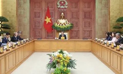 Thủ tướng Lê Minh Hưng làm việc với 52 doanh nghiệp hàng đầu của Hoa Kỳ