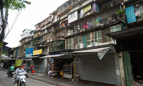 Hiện trạng 60 tòa nhà khu tập thể Thanh Xuân Bắc