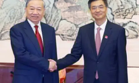 Tổng Bí thư, Chủ tịch nước Tô Lâm tiếp Bí thư Quảng Tây