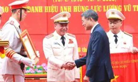 Giám đốc Công an Hà Nội được phong tặng danh hiệu Anh hùng Lực lượng vũ trang nhân dân