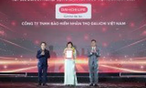 Dai-ichi Life Việt Nam vinh dự lần thứ 5 nhận giải thưởng “Top 500 Doanh nghiệp Lợi nhuận tốt nhất Việt Nam”