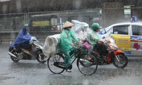 Miền Bắc đón mưa dông dài ngày