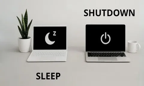 Để chế độ shutdown hay sleep tốt hơn cho máy tính?
