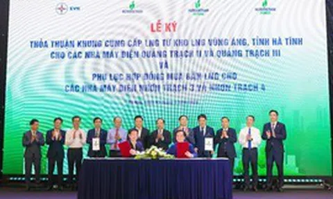 PV GAS ký kết các thỏa thuận LNG quy mô lớn, mở rộng hạ tầng cung ứng khí cho các trung tâm điện lực trọng điểm
