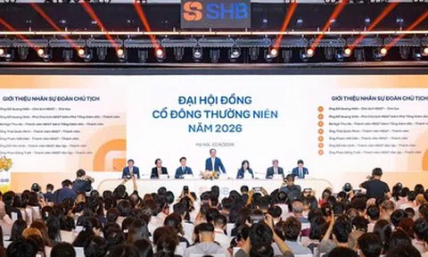 ĐHĐCĐ Ngân hàng SHB: Gần 3.000 cổ đông tham dự, chia cổ tức 16%
