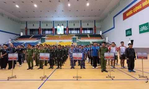Trung tâm Bảo đảm kỹ thuật tham gia hội thao Lực lượng vũ trang đóng quân tại Đồng Nai