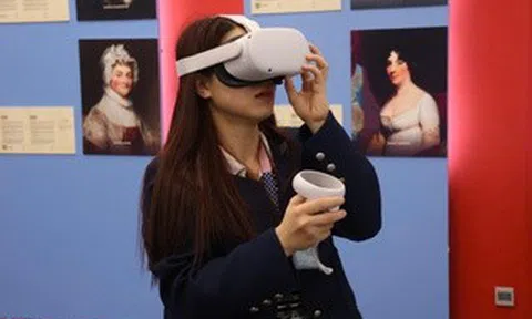 Giới trẻ háo hức tìm hiểu lịch sử Mỹ bằng công nghệ thực tế ảo tại Founder Museum