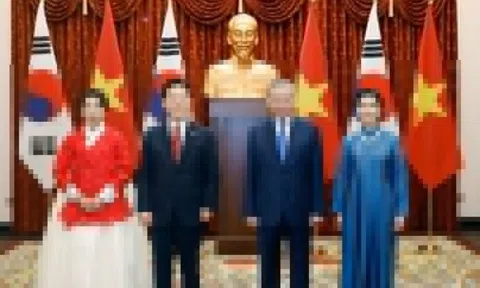 Tổng Bí thư, Chủ tịch nước chủ trì chiêu đãi Tổng thống Hàn Quốc