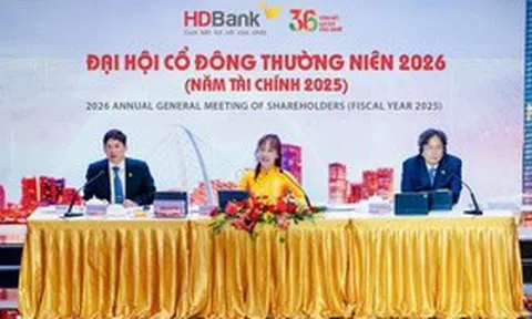 ĐHĐCĐ HDBank: Áp sát mục tiêu tổng tài sản 1,2 triệu tỷ đồng, kế hoạch lợi nhuận tăng 41% trong 2026