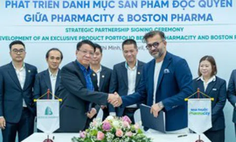 Pharmacity và Boston Pharma bắt tay chiến lược: Đưa dược phẩm tiêu chuẩn EU-GMP đến tay người tiêu dùng với giá thành hợp lý
