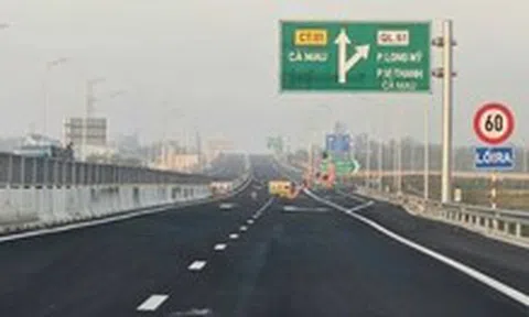 Thông xe lại tuyến chính cao tốc Hậu Giang - Cà Mau từ trưa 29-4