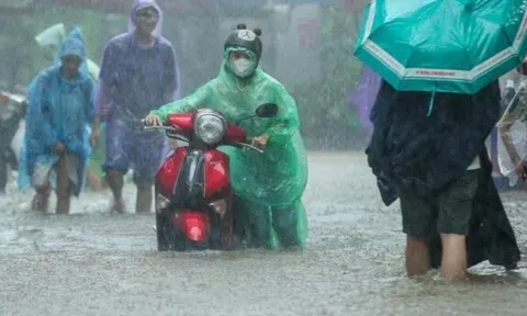 Đón không khí lạnh, Bắc Bộ và Trung Bộ mưa lớn