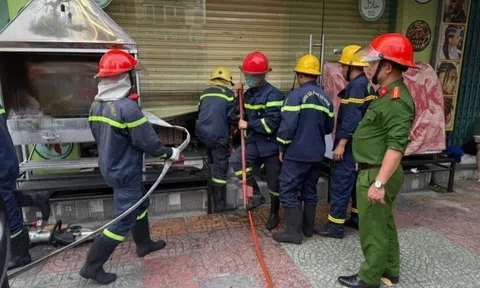 Cháy nhà hàng ở 'phố Tây' Nha Trang