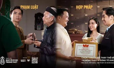 Chiến dịch kêu gọi chọn thảo dược thay vì dùng sừng tê giác