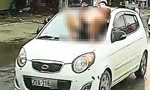 Danh tính thanh niên trên nắp capo ôtô đang chạy ở Hà Nội
