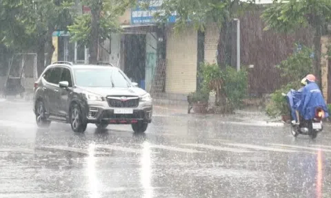 Thời tiết ngày 3/5: Mưa dông diện rộng, Bắc Bộ có nơi mưa rất to