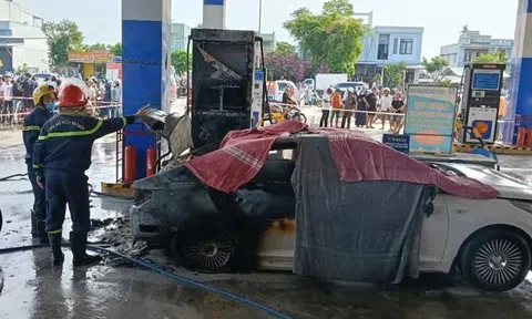 Thông tin mới vụ cháy ôtô ở cây xăng làm hai người chết