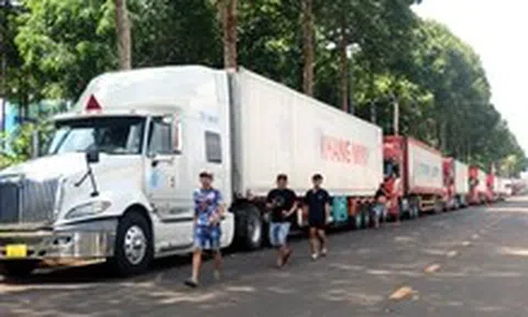 Chủ tịch TP Đồng Nai yêu cầu khắc phục ùn tắc do container sầu riêng ở Dầu Giây