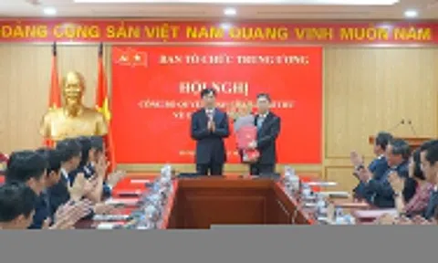 Trưởng ban Tổ chức Thành ủy Hà Nội làm Phó trưởng Ban Tổ chức Trung ương