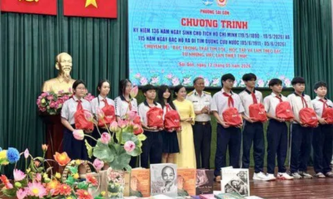 Phường Sài Gòn tổ chức buổi sinh hoạt chuyên đề “Bác trong trái tim tôi”