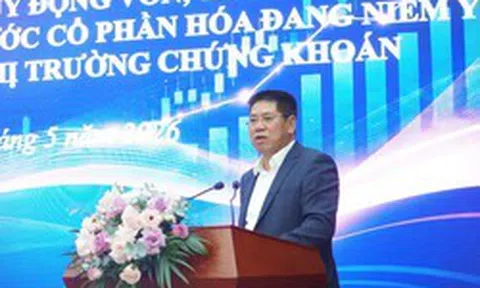 Cục trưởng Cục Phát triển DNNN: Huy động vốn qua thị trường chứng khoán là một kênh quan trọng đối với DNNN đã cổ phần hoá