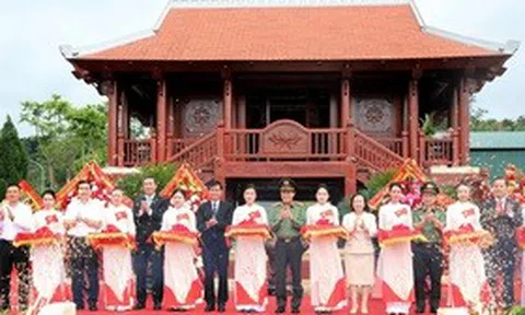 Lạng Sơn: Khánh thành Nhà tưởng niệm Chủ tịch Hồ Chí Minh