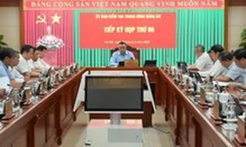 Ủy ban Kiểm tra Trung ương đề nghị kỷ luật các ông Bùi Văn Hải, Nguyễn Đức Thành, Điệp Văn Chiến