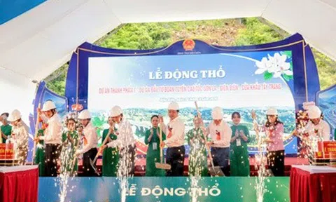 Động thổ tuyến cao tốc "mở cửa" tương lai của Điện Biên