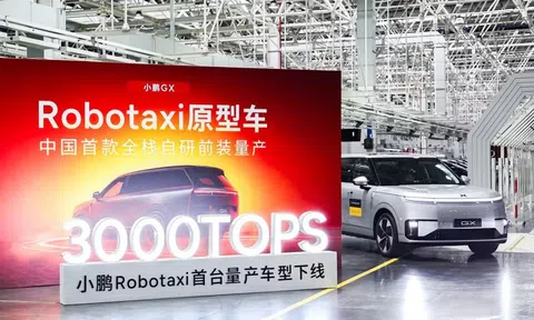 Xpeng bắt đầu sản xuất hàng loạt robotaxi tại Quảng Châu