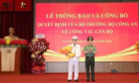 Phó giám đốc Công an tỉnh Ninh Bình làm Giám đốc Công an tỉnh Lai Châu