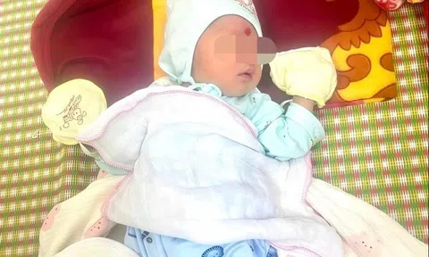 Bé trai sơ sinh bị bỏ trước cổng chùa kèm thư nhờ cưu mang