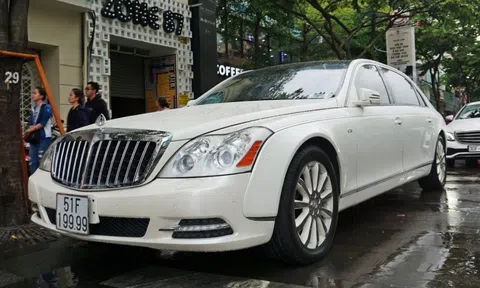 Chiếc Maybach 62 S của bà Trương Mỹ Lan được bán với giá 16,7 tỷ đồng