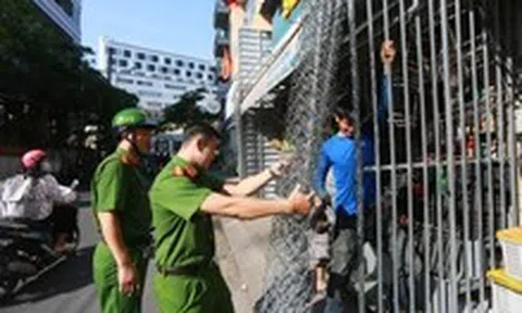 TP.HCM thí điểm phần mềm quản lý sử dụng tạm lòng đường, vỉa hè