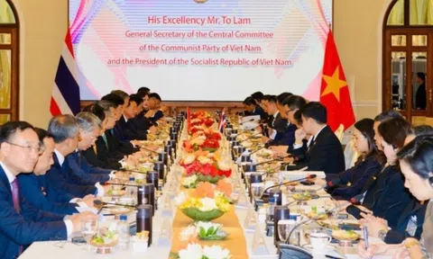 Tổng Bí thư, Chủ tịch nước Tô Lâm và Thủ tướng Thái Lan hội đàm
