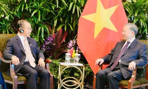 Tổng Bí thư, Chủ tịch nước Tô Lâm hội kiến Chủ tịch Quốc hội Singapore