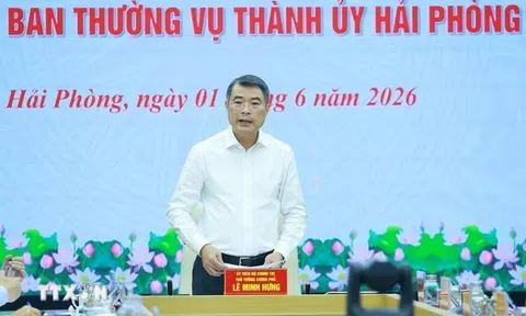 Thủ tướng Lê Minh Hưng: Hải Phòng phải đi đầu đổi mới mô hình tăng trưởng