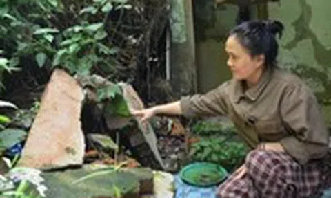 Sống thấp thỏm dưới vùng sạt lở quốc lộ 14