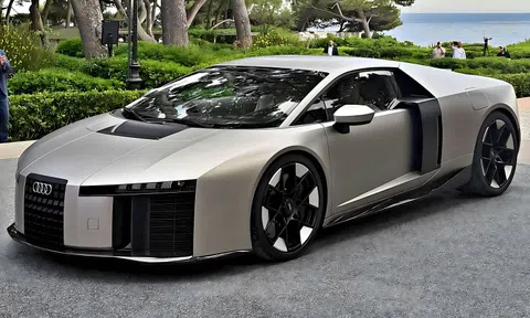 Siêu xe hybrid Audi Nuvolari kế nhiệm Audi R8, mạnh 1.001 mã lực