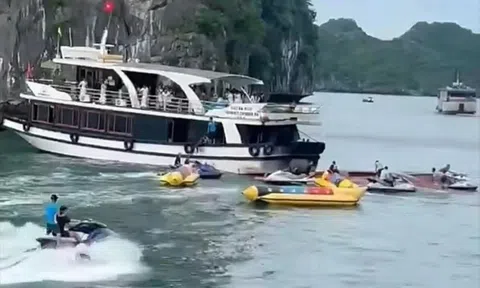 Một du khách tử vong sau va chạm giữa hai tàu du lịch trên vịnh Lan Hạ