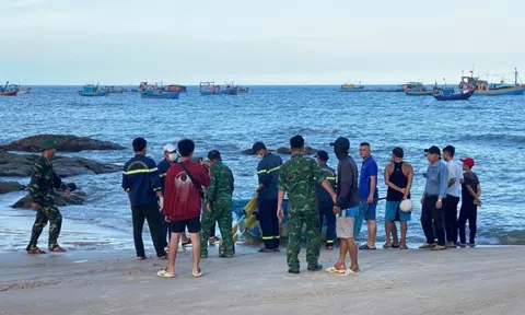 Tìm thấy thi thể nam du khách mất tích trên vùng biển tỉnh Lâm Đồng