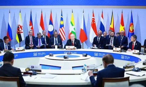 Thủ tướng Lê Minh Hưng dự phiên toàn thể Hội nghị Cấp cao Kỷ niệm 35 năm quan hệ ASEAN - Nga