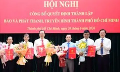 Ông Lê Văn Minh làm Tổng giám đốc Cơ quan Báo và Phát thanh, Truyền hình TP.HCM